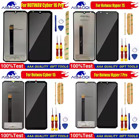 Touch Screen For Hotwav Cyber 15/16 Pro/17/18 Hyper 8 T8 Hyper 7S Hyper 7 Pro Hyper 8 Ultra LCD Disp
