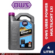 OWS Uber Power Multilight Lxi 10W40 Fully Synthetic Engine Oil 4L For Toyota/ Perodua/ Proton/ Honda