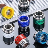 Driptip 810 Snake Resin Stainless Goon Nitrous Rabbit (Drip tip 810)