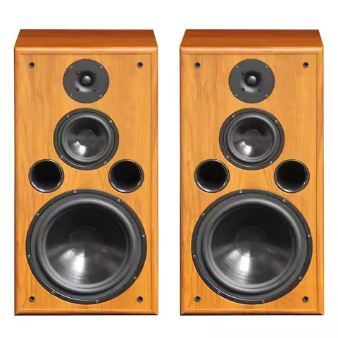 200W 8Ohm Hifi Bookshelf Speaker High School Low Bass Silk Film Tweeter F109 Fever Passive Speakers 