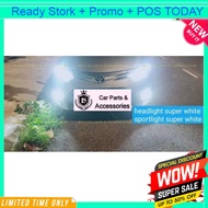 2Pcs 10000LM White Colour LED Sport Light Fog Lamp Car Motor Headlight Foglamp Headlamp Hi Low Beam 