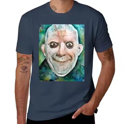 Uncle Fester Addams Family T-Shirt t shirts designer graphic t shirts for man t shirt man luxury T-S