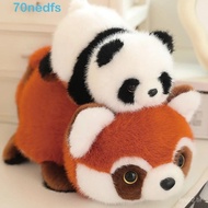NEDFS Raccoon Plush Doll, 2-in-1 Double-Sided Reversible Panda Toys, Transformable Animal RL8J