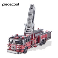 Piececool จิ๊กซอว์ 3D มิติสําหรับผู้ใหญ่ ชุดทําโมเดลโลหะรถบันได เหมาะสําหรับเล่นทั้งครอบครัว โมเดลรถ