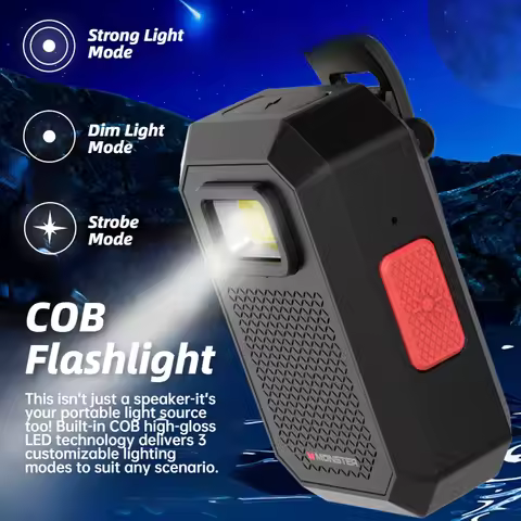 Monster X901 Portable Wireless Speaker Stereo Surround Speaker Outdoor Party Camping Speaker CoB Hig