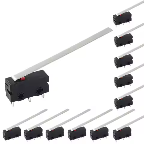 10PCS 5A 250VAC micro switch, 3-pin N/O N/C high-quality brand new limit switch