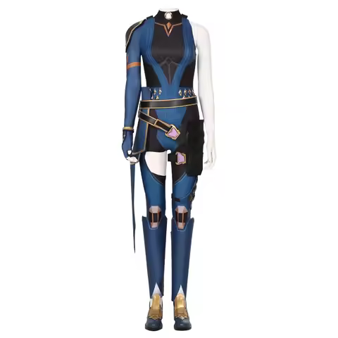 Game Valorant Reyna Cosplay Costume Women Outfit For Role Play Halloween Carnival Party