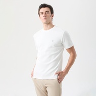 LTD เสื้อยืดแขนสั้น ผู้ชาย สีขาว | T- shirt | 03577