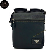 L Size Rush Rider Sling Bag Full Grain Cow Leather Shoulder Bag CrossBody Leather Messenger Bag Beg 