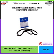 Hyundai Sonata YF 2.0 Theta II Engine (Manual Aircon) Genuine Hyundai Mobis Drive Belt (25212-2G700 