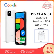 Google Pixel 4a 5Gโทรศัพท์มือถือขนาด6.2นิ้ว6GB RAM 128GB ROM Octa-Core Snapdragon 765G