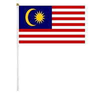Malaysia Bunting 14cm x 21cm 30cm 10pcs Nylon Polyester Manual measurement size may vary 1-2cm