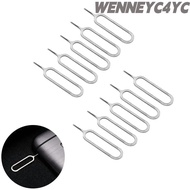 WENNEYC4YC 1/10PCS Sim Card Tray Ejector, Phone Accessories Metal Card Extractor, Gift Universal Ope