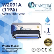 CYAN 119A W2091A Compatible Toner for HP 150a 150w 150nw MFP M178nw 178nwg 179fnw 179fwg Printer Ink