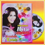 Kaset VCD Musik Original Bisa Karaoke 12 Lagu Dangdut RITA SUGIARTO Album Pilihan Terlaris