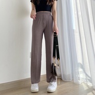 Alora Knit Pants | Korean Loose Pants, Quality Premium Rib Hornet Knit Material