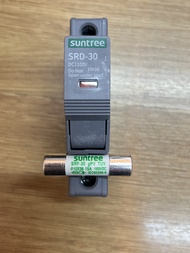 ฟิวส์และลูกฟิวส์ DC โซล่าเซลล์ ขนาด10x38 1000v 15A / 20A / 30A ของ SUNTREE