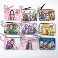 [PipiGO] Demon Slayer Animation ghost card set of zero wallet out of blade with key student meal card bus card entrance guard card id