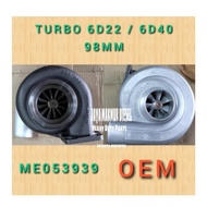 Turbo Turbocharger Mitsubishi Fuso 6D22 6D40 ( 98MM ) OEM