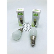 PUTIH CAHAYA Led REFRIGERATOR LIGHTS 3W 3 W WATT E12 E14 E 12 E 14 FROSTED WHITE LIGHT