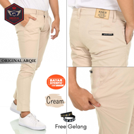 Celana chino slim fit pria ARQIE DENIM Celana chino panjang pria dewasa Distro Premium Tebal Casual