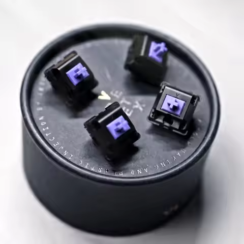 VERTEX V1 Linear Switch 50g Light Pressure Lubricated 5Pin Muffled Sound Custom Original Shaft for M