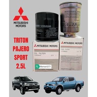 Mitsubishi oil filter & fuel filter triton 2.5L/pajero sport 2.5L diesel fuel filter/enjine oil filt