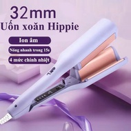 PURPLE Hippie Wave Hair Curler Size 32mm, New High Quality Wavy Water Wavy Curly Hair Curler