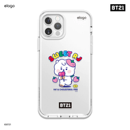 elago iPhone 12 BT21 Case (12 mini 12/12 Pro 12 Pro Max) ลิขสิทธิ์แท้ตัวแทนจำหน่ายถูกต้อง สินค้าพร้อ