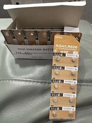共400粒：ag4 / lr626 鹼性鈕扣電池