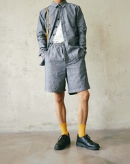 Quần Denim Short Nam Sợi Banana Form Loose - Routine 10S25DPS012