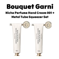 [Bouquet Garni] Niche Perfume Hand Cream 001 + Metal Tube Squeezer Set (2set)