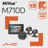 Mio MiVue™ M710D 雙Sony 2.7吋螢幕 TS每秒存檔 前後雙鏡機車行車記錄器 紀錄器《原廠新機送32G》