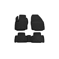 Element Rubber Mats, Tailor-Made Floor Mats for Ford S-MAX 2006-2015 (RN) 4-Piece Set