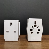 - Multi Adapter 3 Way Adaptor 13A Socket Plug 3 Pin Travel