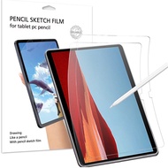 Paper Feel Screen Protector Anti Glare For Surface Pro 8 9 X 2019 2021 13 inch Pro 4 5 6 7 Go Go2 Go3 Matte PET Painting Writing Film