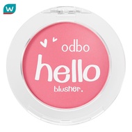 Odbo โอดีบีโอ เฮลโล่ บลัชเชอร์ บลัชออน 4ก. 02 พีช