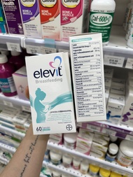 [HÀNG CHUẨN ÚC] Viên uống bổ sung vitamin Elevit Pre-conception & Pregnancy bầu cho mẹ 100 viên