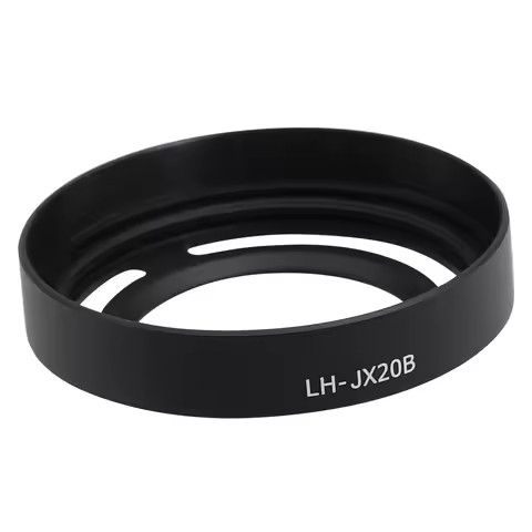 LH-JX20B Metal Lens Hood for Fujifilm FinePix X10 X20 X30 Camera, Replacement for LHF-X20, with 52mm