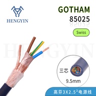 Furman Gotham C13/C14 Studio Power Cable High End Audio Extension Line Pure Copper Swiss Made Custom