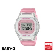CASIO นาฬิกาข้อมือผู้หญิง BABY-G รุ่น BGD-565GC-4DR สายเรซิ่น สีชมพู