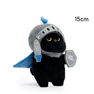 Black Cat Plush Toys Keychain Kucing Hitam Dengan Topi Gantungan Tas Boneka Bag Charm Imut Lucu