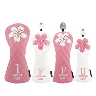 High Quality~Sakura Golf Club Cover 1/3/5/UT Club Protective Cover No. 1 Wooden Fairway Wood Iron Wo