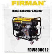 GENERATOR MESIN LAS DIESEL FIRMAN FDW 8000 E2 HEAVY DUTY