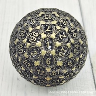TRPG Large Dice100Dice Metal Hollow DND Surface D100Board Game Dungeons and Dragons COC Running Grou