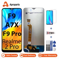 LCD For OPPO F9 F9 Pro A7X Realme 2 Pro CPH1823 Display Touch Screen Digitizer Assembly Replacement