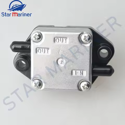 6BX-24410 Fuel Pump For YAMAHA Outboard Motor F4 F5 F6 4T 4HP 5HP 6HP 6BX-24410-00 67D-24410-01/02/0