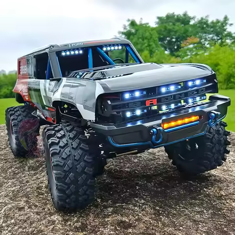 1/18 Full Scale Mjx H18p 4wd Brushless Rc Car Toys 6km/H Remote Control H18p Off-Road Climbing Vehic