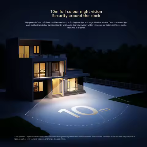 Xiaomi BW500 Outdoor Security Camera - 2.5K, 10m Color Night View, 6-Month Low-Power