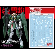 [SNOW FLAME] Waterslide Decal - [MG28] MG 1/100 GN-002 Dynames (Fluorescent)
